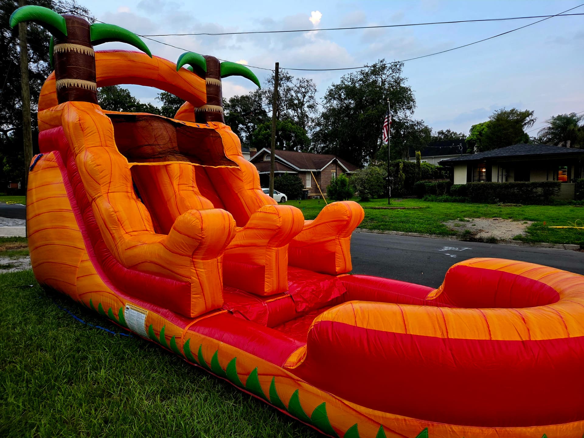 Tropical Flame Water Slide