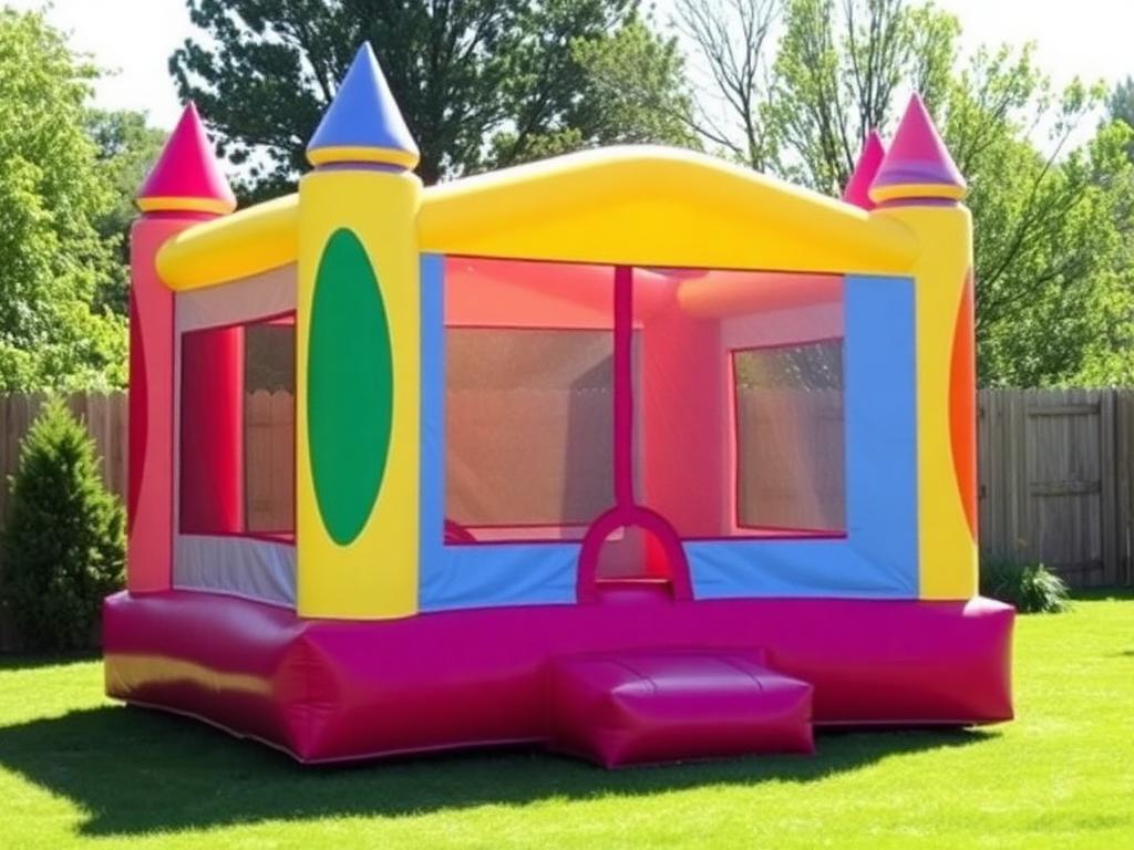 Crayola Smiley Face Bouncy House