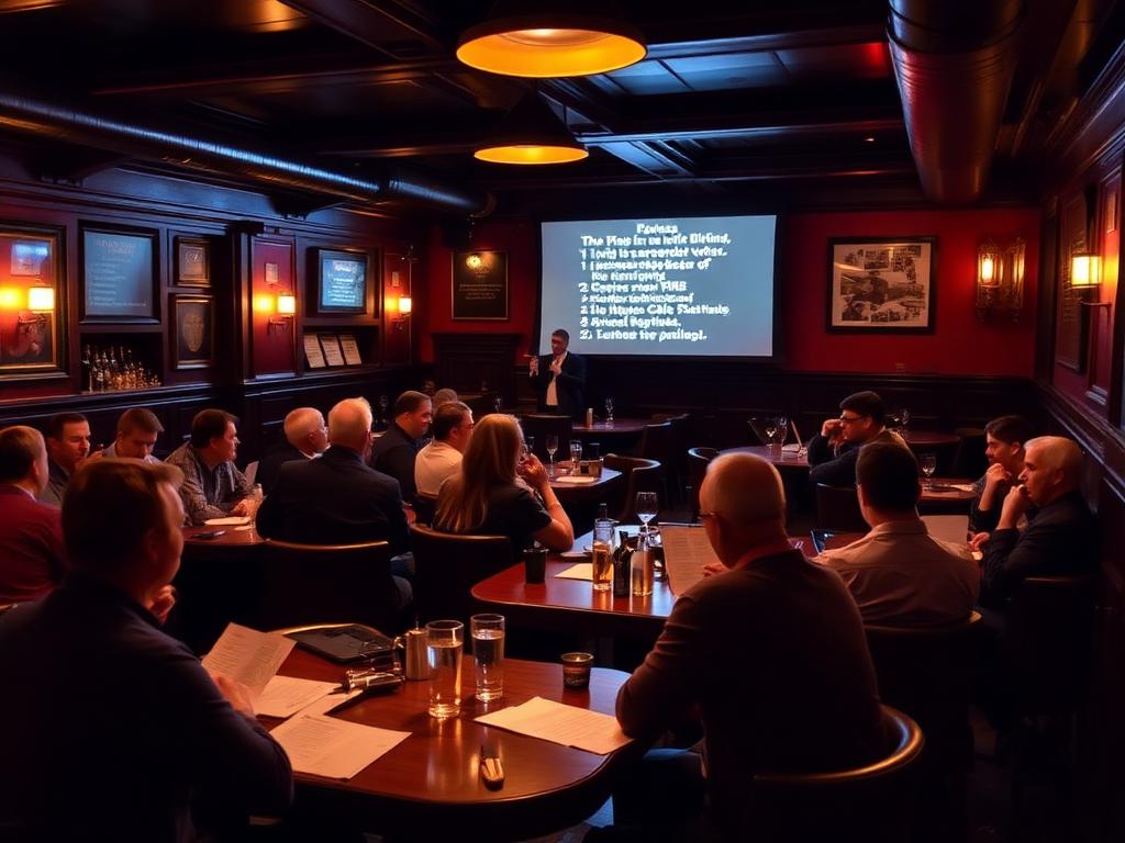 Pub trivia or music bingo